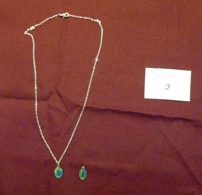 St. Benedict necklace. 18'' stainless chain with gift of blessed matching medal!