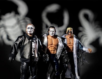 AEW Legacy of Sting 3-Pack Exclusive 1 Of 6000 | eBay