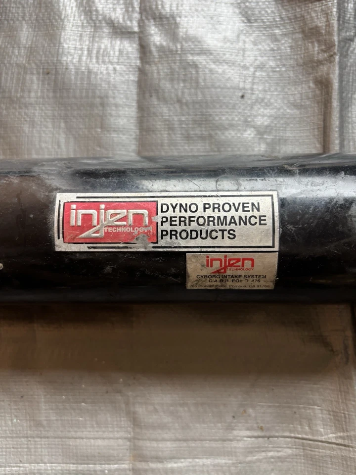 Tubo de admisión de aire frío Injen usado negro/pulido Honda Civic 96-00 EK Foto 2 de 4