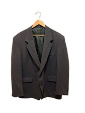 Givenchy Monsieur Vintage Houndstooth Wool Sport Coat Two-Button Blazer