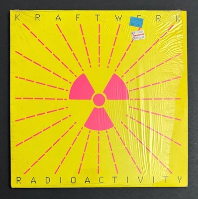 KRAFTWERK Radioactivity Vinyl Record Album Original Shrink Single EP 1991 NM LP