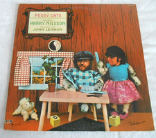 HARRY NILSSON JOHN LENNON Pussy Cats LP 1st press NEAR MINT vinyl Ringo Starr