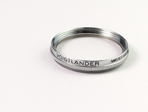 Vintage Voigtländer FOCAR B 344/41 AR 40.5 mm f=0.5m w/ Case & Box West Germany - Imagen 6 de 10