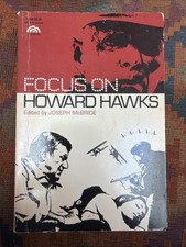 Focus on Howard Hawks Edited by Joseph McBride Paperback 1972  FREE SHIPPING