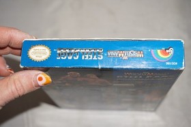 WWF WWE Wrestlemania Steel Cage Challenge (Nintendo NES) Complete in Box CIB