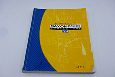 Saxon Math 5/4 Solutions Manual Homeschool Curriculum Answer Key Book Acceptable