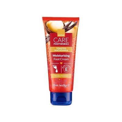 AVON Footworks Toasted Macademia&Vanille Fußcreme 75ml