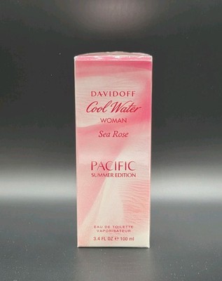 DAVIDOFF COOL WATER WOMAN SEA ROSE PACIFIC SUMMER EDITION 100ML EDT NEU OVP RAR
