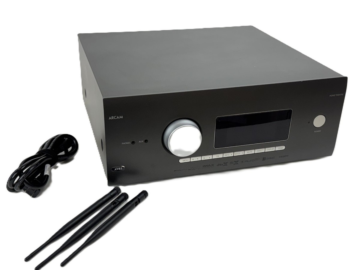 あま Arcam AV41 16-Ch 9.1.6-Ch Preamp Home Theater Processor 8K HDR | eBay