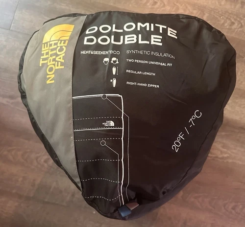 💤The North Face Dolomite Double Camping Sleeping Bag-used-**Fast Shipping**