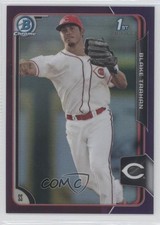 2015 Bowman Draft Chrome Purple Refractor 31/250 Blake Trahan #43 5qi
