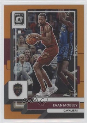 2022-23 Panini Donruss Optic Orange Prizm 190/199 Evan Mobley #93 b8d