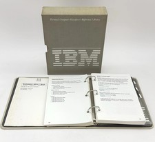 Vintage 1988 IBM DOS v4.0 Software 5.25" Floppy Disks Manuals Box Binder