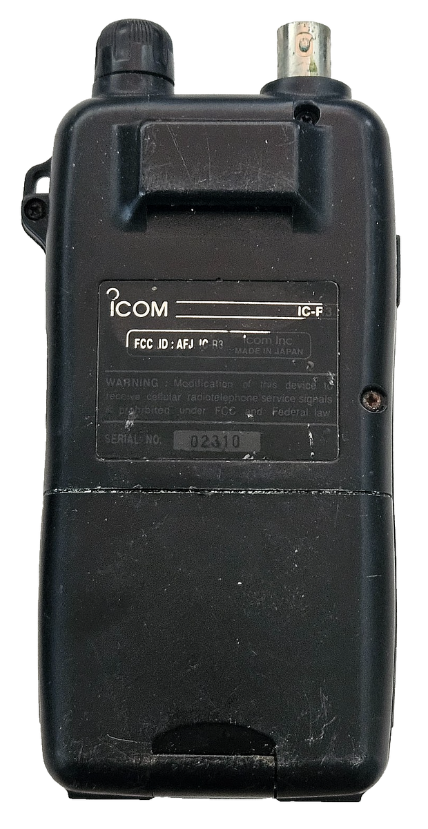 Icom IC-R3 Communications Receiver Scanner Handheld TV Radio