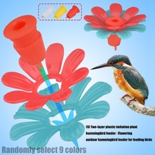 Garden Hummingbird Feeders for Outdoors with Feeding Stations Easy Cleaning
