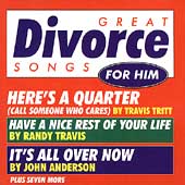 Great Divorce Songs For Him by Various (CD, 1994, Warner Bros. Records) D173899
