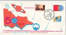 Stamps 1972 various inc $1 AAT on 5th National Convention Amateur Astronomers  