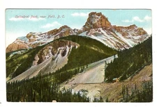 Cathedral Peak Near Field BC Canada Postcard