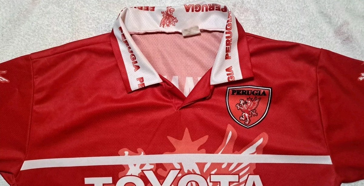 Vintage AC Perugia Calcio Football Club Fabrizio Ravanelli Fan