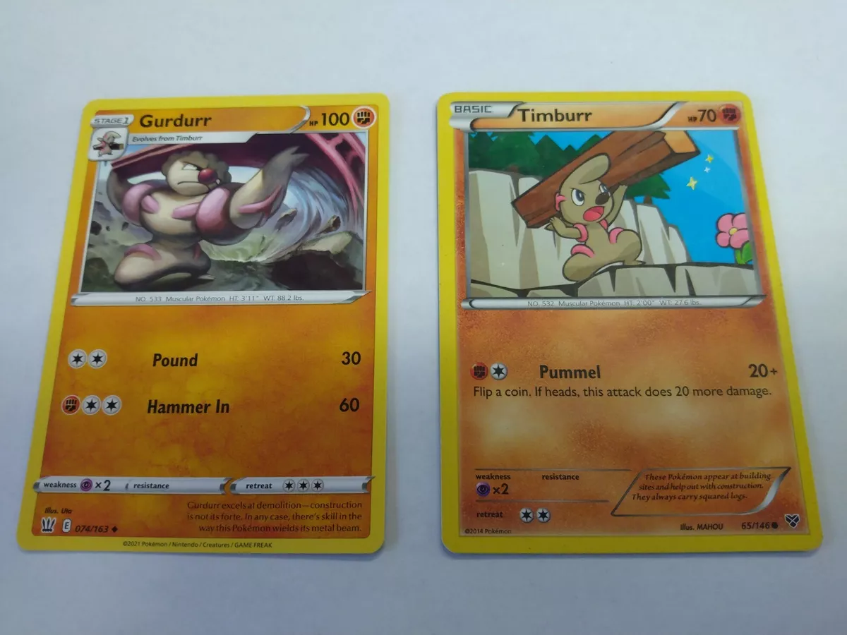 Trade Gurdurr - Pokemon Gurdurr GO - Rare Unova - Evolve to