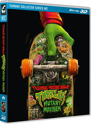 Teenage Mutant Ninja Turtles: Mutant Mayhem (3D Blu-ray) REGION FREE | Brand New