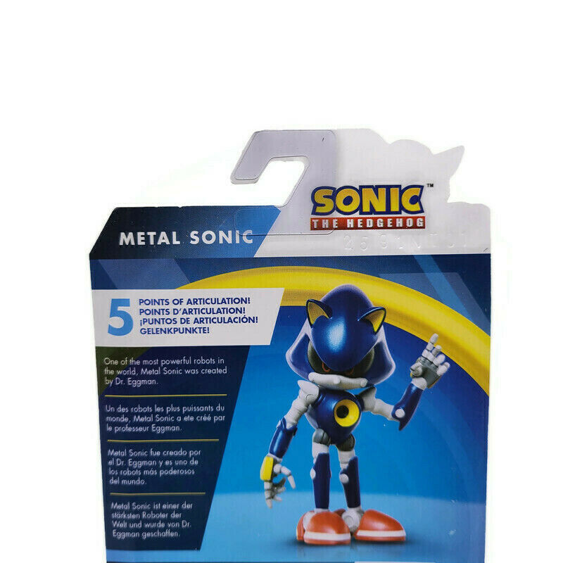 Bonecos Sonic The Hedgehog F00662 - Modern Metal Sonic Action Figure