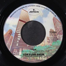 CON FUNK SHUN: ffun / indian summer love MERCURY 7" Single 45 RPM