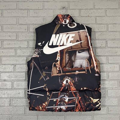 $170 Mens Size S Nike Therma Fit Zero Gravity Down Vest DD8273-010