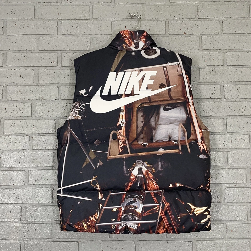 $170 Mens Size S Nike Therma Fit Zero Gravity Down Vest DD8273-010 - Image 2 of 4