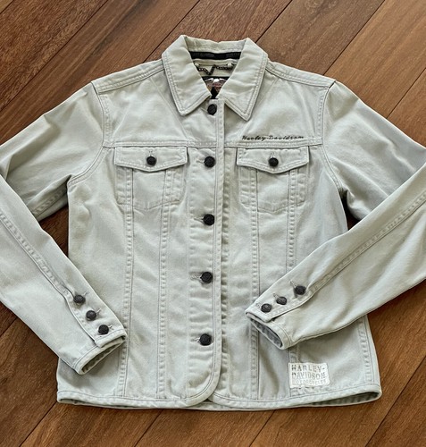 Harley-Davidson Womens Denim Tan Jean 