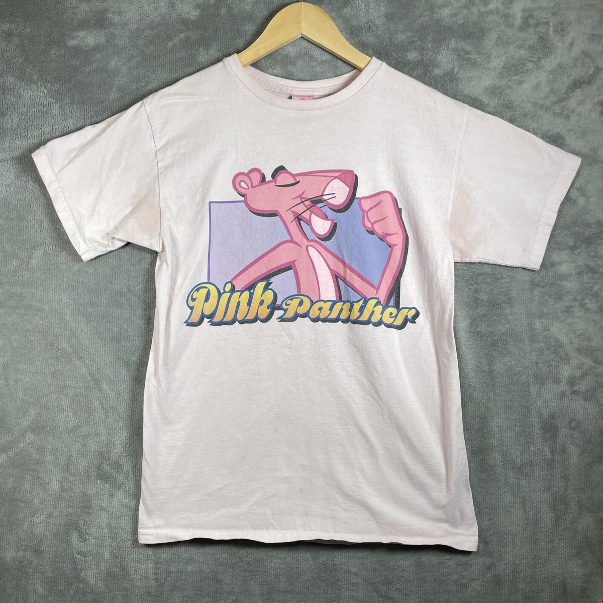 VTG 2001 Pink Panther T-Shirt Women's Small Pink RARE Original Y2K