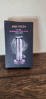 PRITECH PR-2888 Hair Clipper Cordless Trimmer w Charging Base IPX6