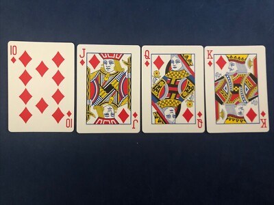 (4) Bicycle Double Face Same On Both Sides Playing Cards Use for Card Magic - Ne