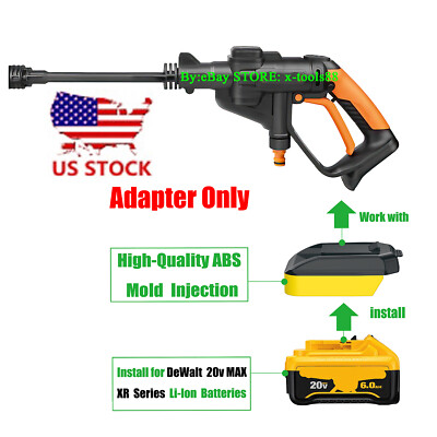 1x Adapter Use WORX 20v Tools Fits For DeWalt 20v MAX Li-ion Batteries- US STOCK