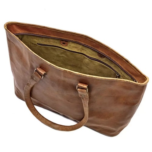 Générique Sac De Plage Tressé,Panier à Main En Osier Tressé à La