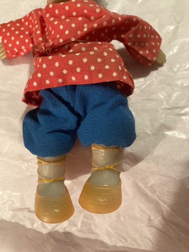 Vintage 1950s Russian Emelya Doll Vinyl Plastic & Cloth character Soviet W/PAPER - Picture 15 of 24