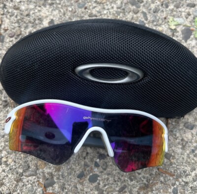 Vintage Oakley Radar EV White Sunglasses Gorpcore Outdoor Y2K