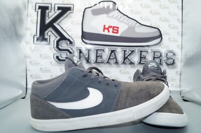 Nike SB Portmore II MID  Solar Sued EU 43 US 9,5 Grau 923198-010 Sportschuhe