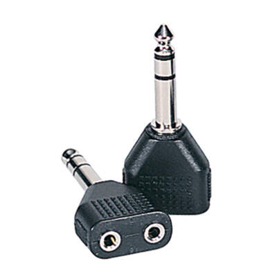 Kinsman Dual Adapter ~ 3,5 STEREO auf 6,35 STEREO