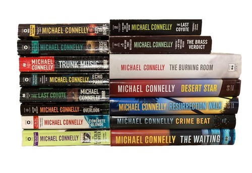Lot of 14 Michael Connelly Crime Novels (5 HC/9 PB) - ACCEPTABLE ***READ***