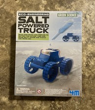 Eco-Engineering Salt Powered Truck  4M Green Science  8  NEW SEALED