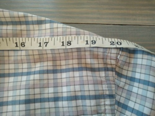 Wrangler Men's George Straight Cowboy Cut Shirt Medium Long Sleeve Plaid - Picture 10 of 12