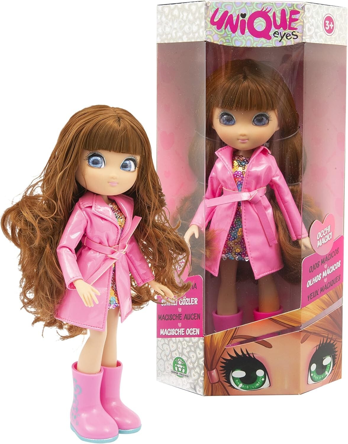 UNIQUE EYES DOLL SOPHIA 25cm KIDS TOY PERFECT CHRISTMAS GIFT SEE PHOTOS