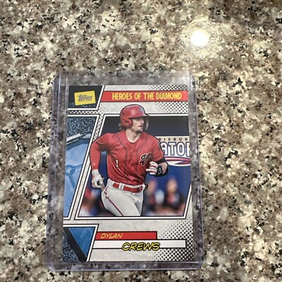 Dylan Crews 2024 Topps Pro Debut Heroes Of The Diamond Prospect Card #HOTD-6