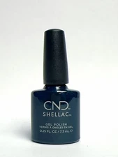 CND Shellac Gel Polish Midnight Swim 0.25oz