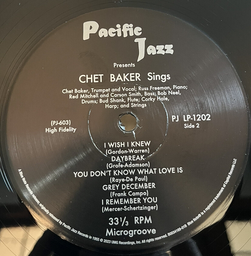 ワールドワイドLP Chet Baker Sings And Plays With Bud Shank, Russ Freeman And Strings B003416901 Pacific Jazz, Pacific Jazz, Pacific Jazz NDUtMTIwMi5qcGVn.jpeg
