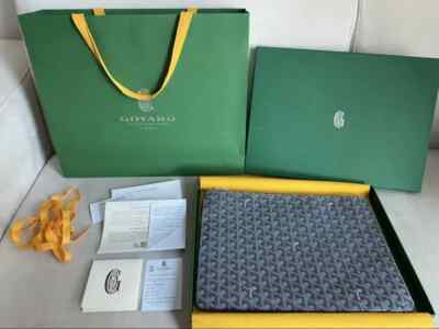  Goyard Sena Clutch MGM Grey
