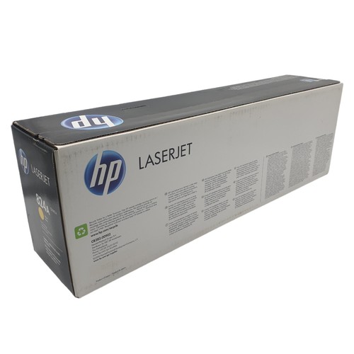 HP 824A Yellow Toner Cartridge CB382A Genuine Original Color LaserJet Printer - 第 7/16 張圖片