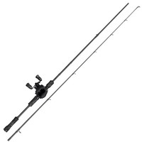 Abu Garcia Max X Black Ops Casting Combo – Angelset Baitcast Rute & Rolle