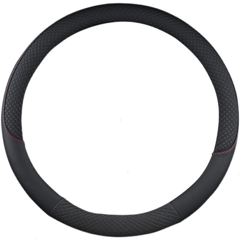Universal Steering Wheel Cover For Small Wheels 35-36cm / 13.8-14.2 Inches - Simple Grip Upgrade
